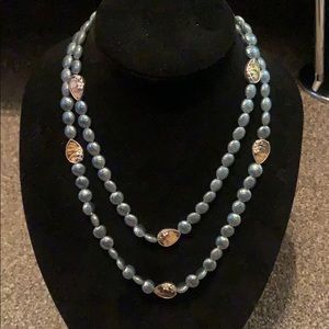 Beautiful blue necklace
